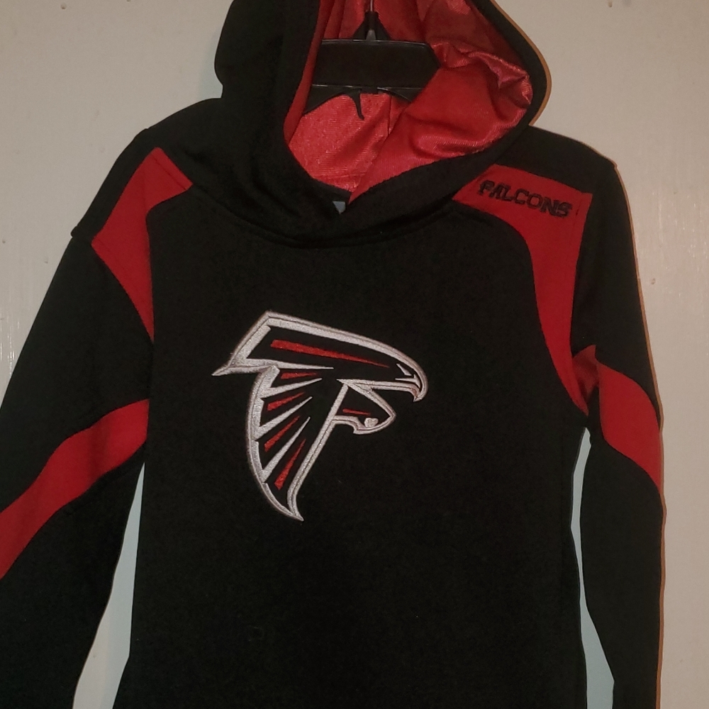 NFL Team Atlanta Falcons Gear Primary Logo Pullover Hoodie -